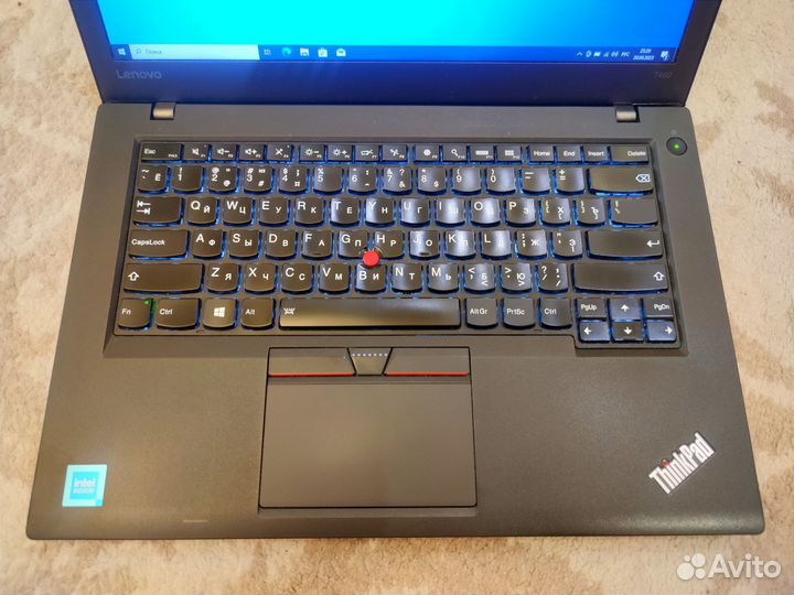 Мощный Lenovo Thinkpad t460 i5/8gb/SSD480gb/FHD