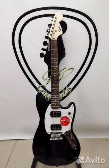 Fender squier bullet mustang HH BLK новая