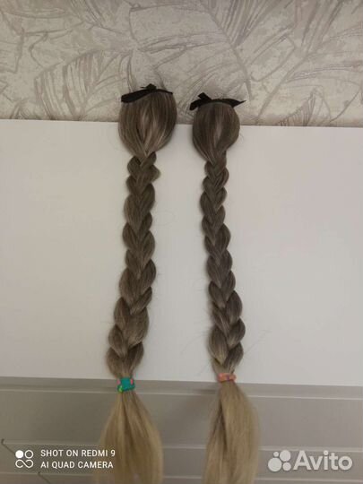 Хвост из искуственных волос