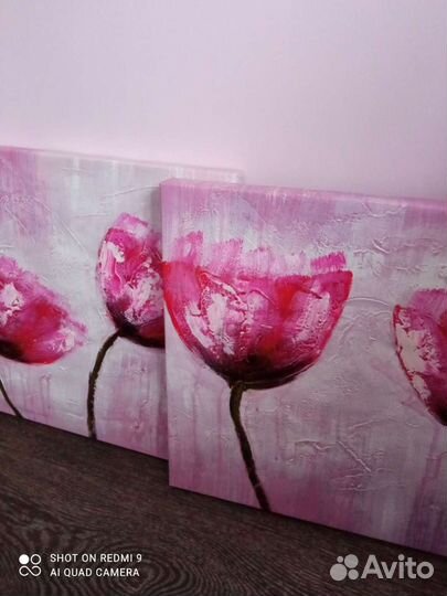 Картина маслом на холсте бу