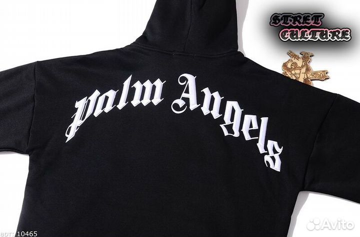 Худи palm angels черное