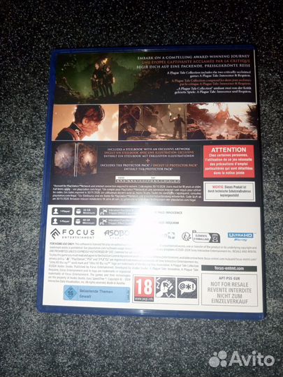 A Plague Tale Collection PS5