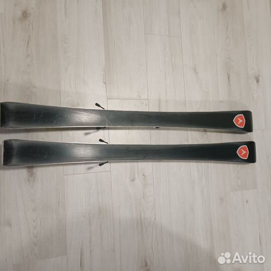 Горные лыжи детские 120 с ботинками 35 р