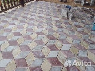 Укладка брусчатки,тротуарной плитки