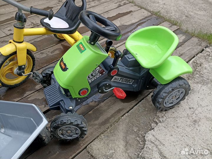 Велосипед - трактор, самокат, велосипед