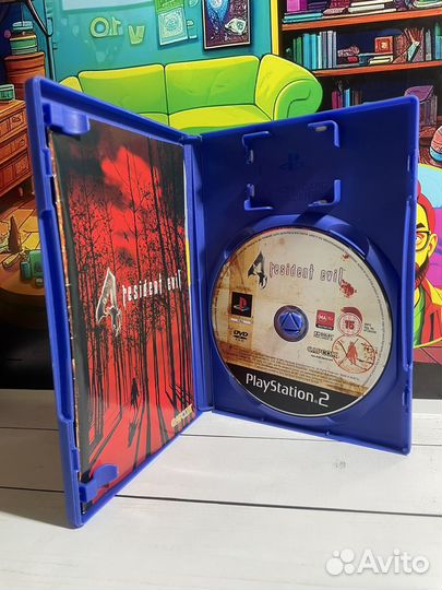 Resident Evil 4 Обитель Зла 4 Игра PS2 Лицензия