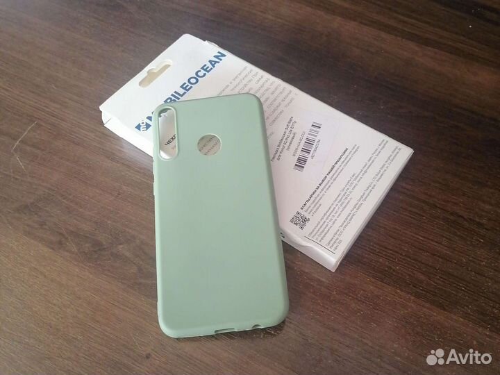 Чехол на honor 9C/P40 Life E/Y7p (оливковый)