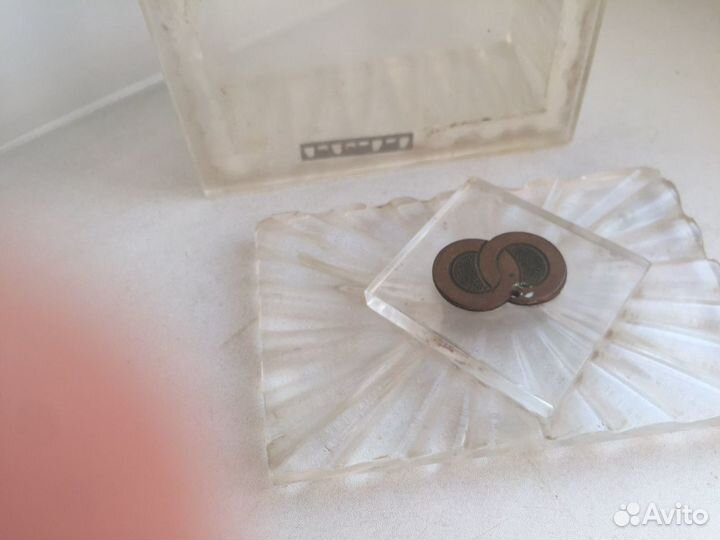 Стеклянная шкатулка СССР