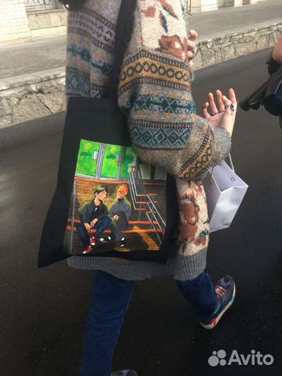 Роспись по ткани, шопперы