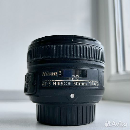 Объектив Nikon 50mm f/1.8G AF-S Nikkor