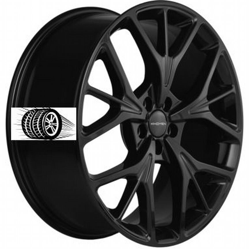 Литые диски Khomen Wheels 8×R20 5×108