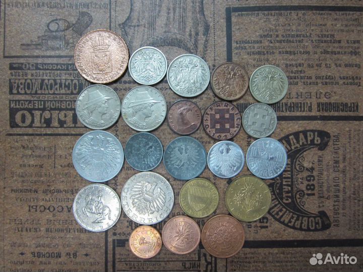 Наборы иностранных монет