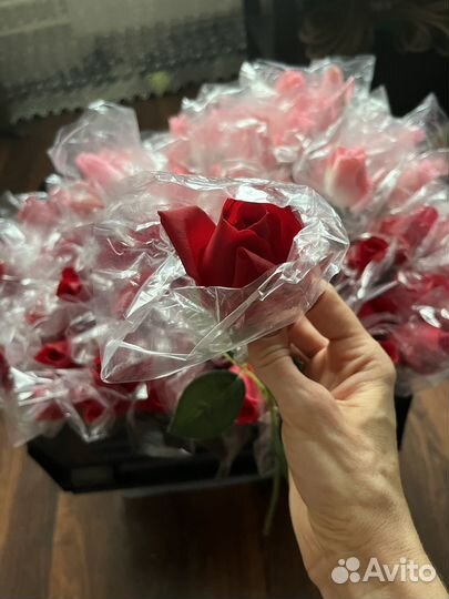 Искусственные цветы розы