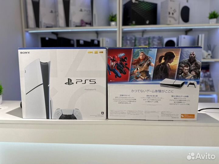 Ps5 slim с дисководом 1tb новая