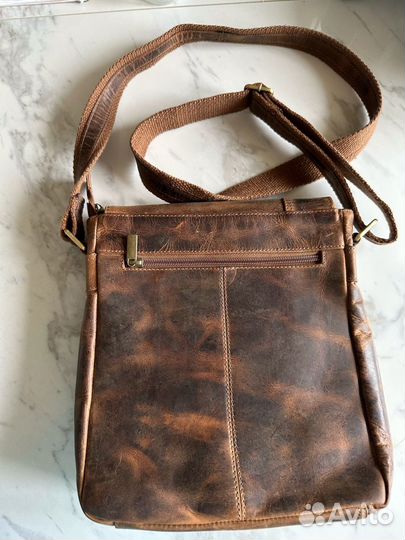 Новая мужская сумка. натуральная кожа. Германия