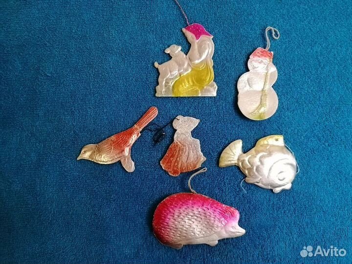 Елочные игрушки Картонаж