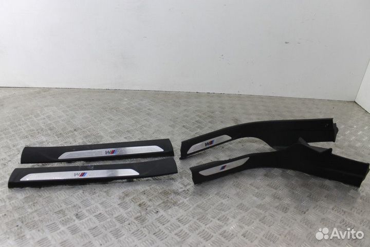 Накладка на порог внутренняя задняя левая, BMW X5 F15 2015