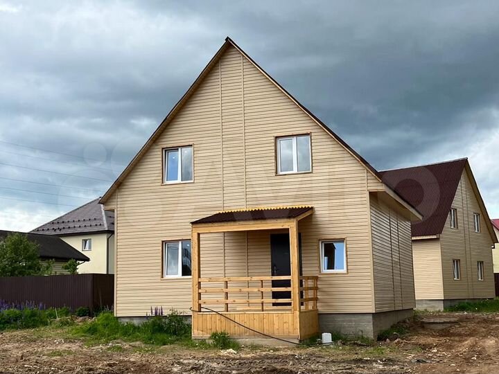 Дом 121,2 м² на участке 5 сот.