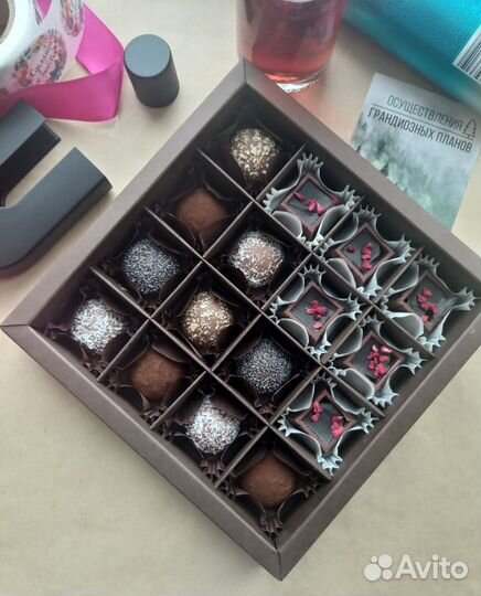 Тесамыеконфеты Шоколадные конфеты ручной работы