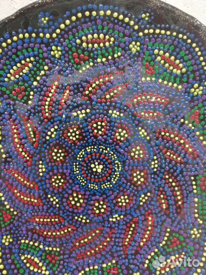 Сувенирная тарелочка Ручная работа