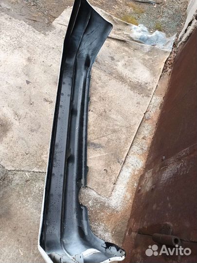 Бампер задний ваз 2114 белое облако