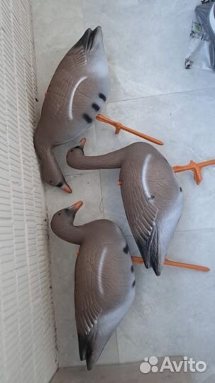 Чучела гусей (сминаемые) 30 шт