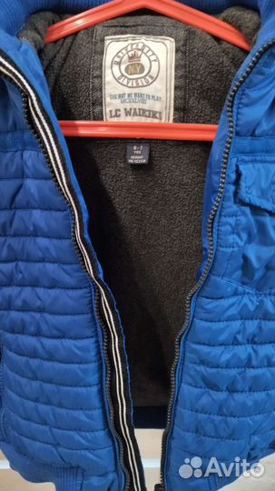 Тёплая куртка 116-122
