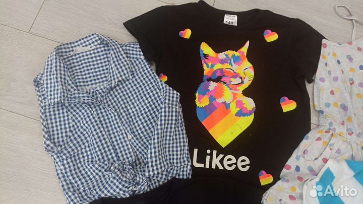 Пакет вещей на девочку 140/152 см