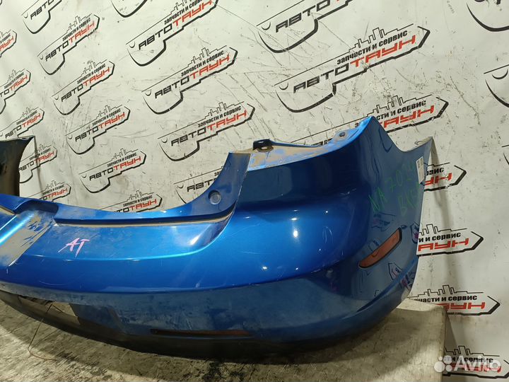 Бампер mazda axela mazda3 BK BK3P bkep B32T50221J94 hatchback 4 катафота sport 1 модель задний синий