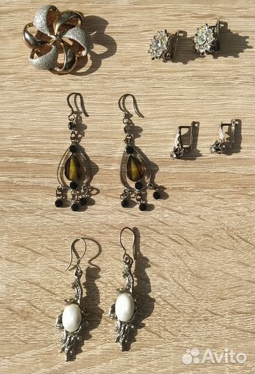 Бижутерия винтаж СССР