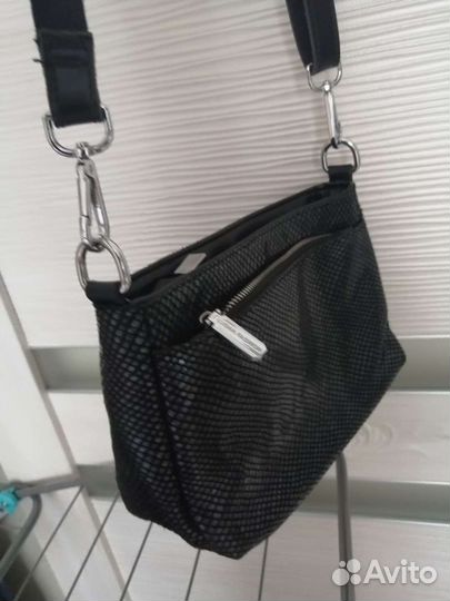 Сумка клатч натуральная кожа бу