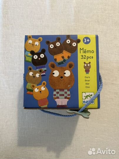 Игра Djeco мемо Мишки