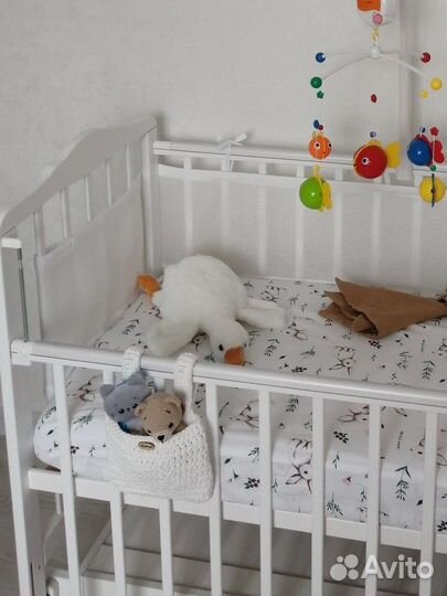 Бортики в детскую кроватку