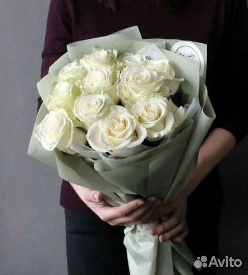 Живые цветы букеты розы