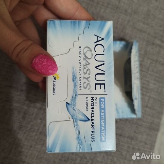 Линзы контактные acuvue oasys астигматические