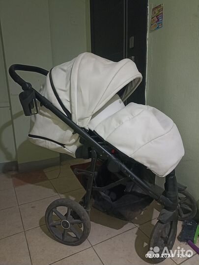 Прогулочная коляска Mr Sandman Traveller Экокожа