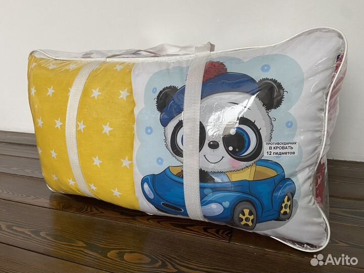 Бортики в кроватку новые