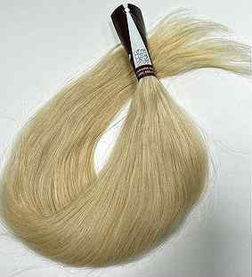 Волосы для наращивания 60 см блонд 60C