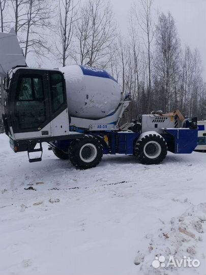 Автобетоносмеситель с самозагрузкой Aimix 3.5 м