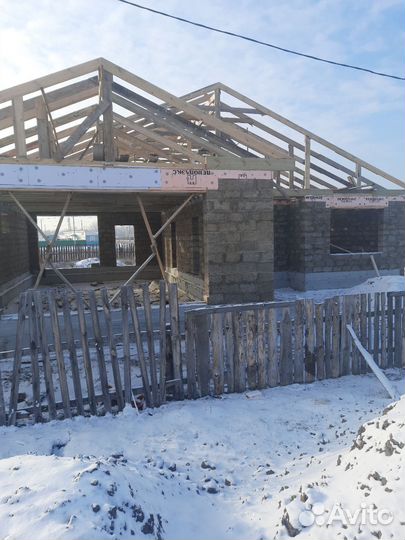 Ложим блоки, перегородки