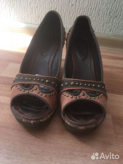 Туфли женские 37 размер натуральная кожа