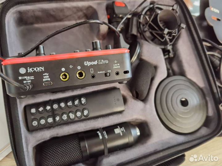 Набор Звукозаписи Icon Upod Live + M4 Combo Set