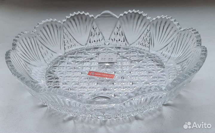 Набор салатниц хрустальный. 2 предмета