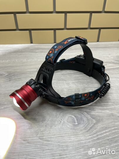 Мощный налобный фонарь
