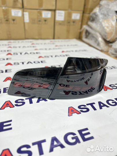 Задние фонари BMW F10 стиль GTS тонированные