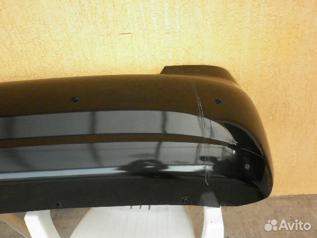 Бампер задний авео Aveo хэтчбек T200 2003 - 2008