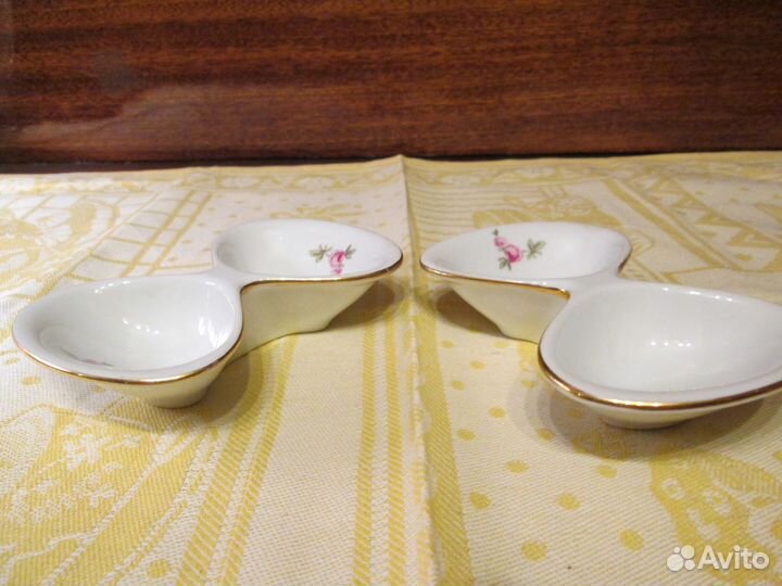Посуда из столового сервиза Мейсенский букет