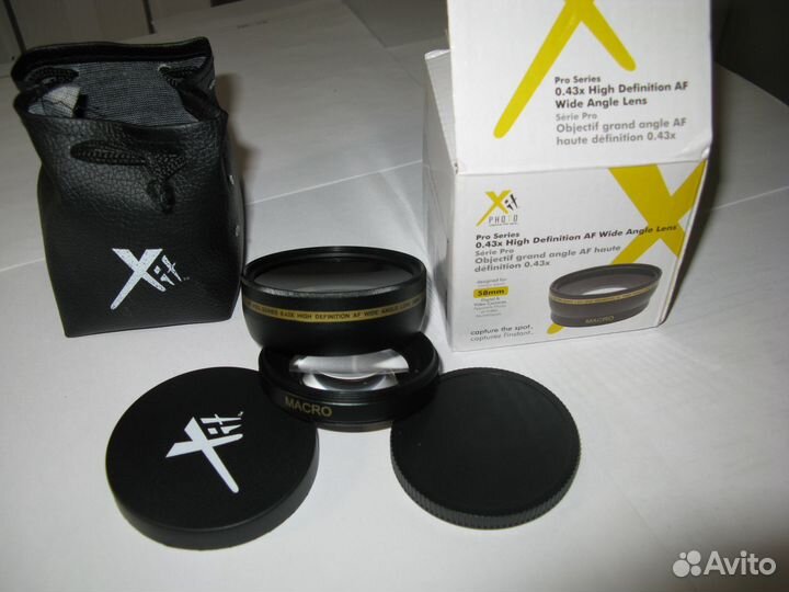 Насадка на объектив XIT-PRO-series-0,43X-high