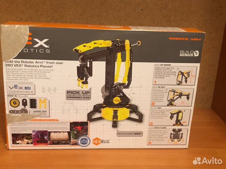 Конструктор Wex Robotics, рука механическая