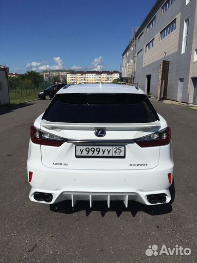 Lexus RX 2015+ Спойлер Artisan задний O5ND3